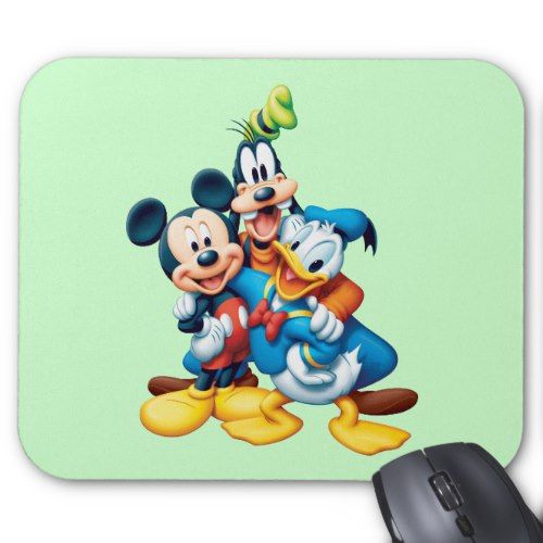 Mickey And Friends Group Hug Mouse Pad Mickey Mouse Png