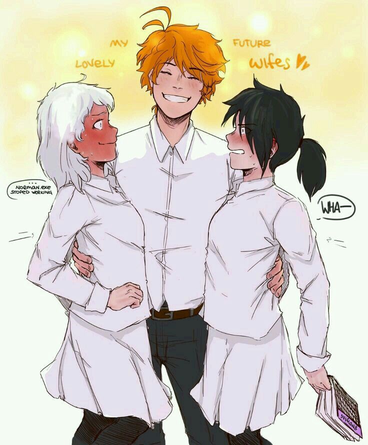 Pin By Yum Cookie On The Promised Neverland Genderbend Neverland