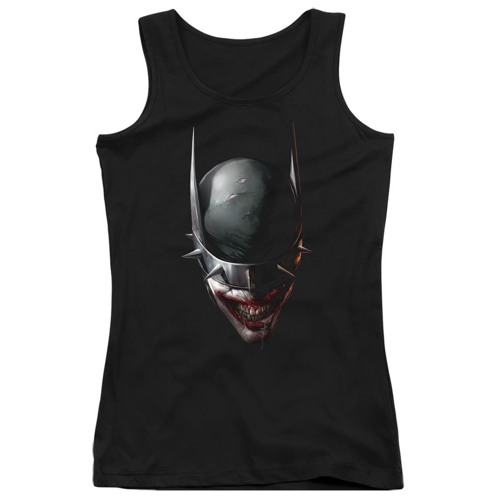 Batman Batman Who Laughs Head Womens Tank Top Shirt Black