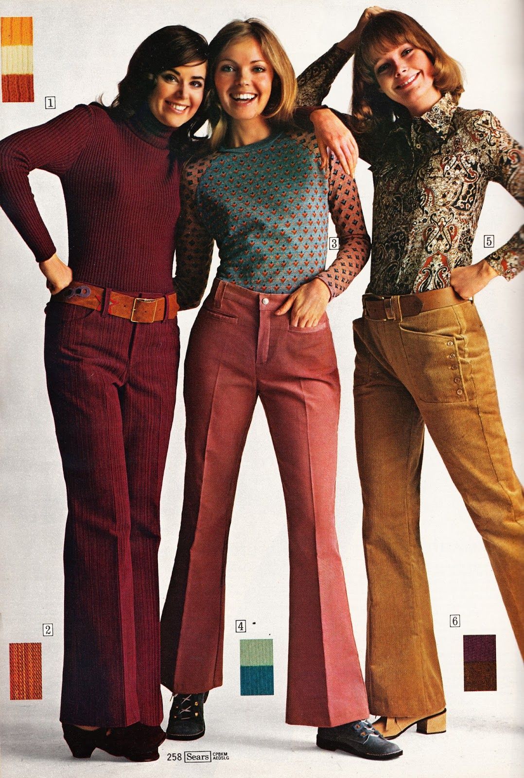 Kathy Loghry Blogspot Colored Jeans 1970s Decades Fashion 60s And