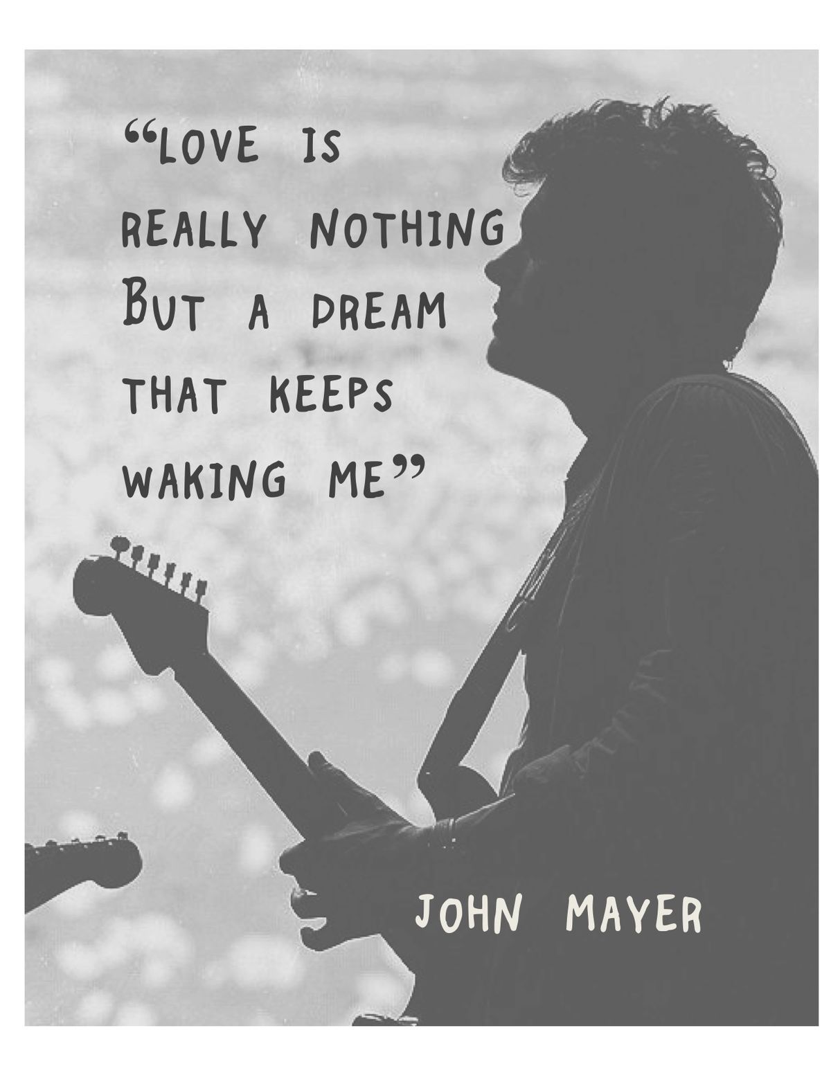 John Mayer Songs John Mayer Quotes John Mayer Lyrics Lyrics To Live