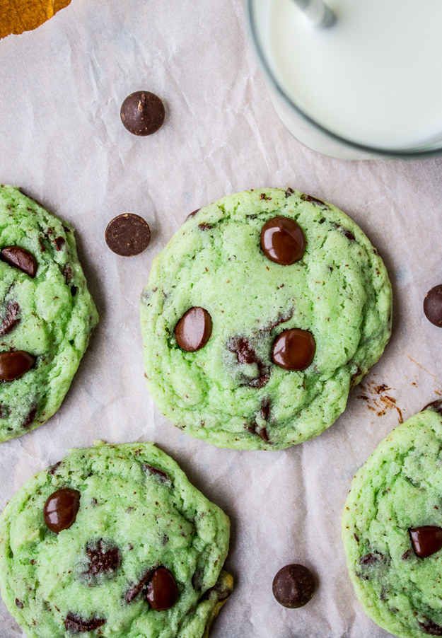Mint Chocolate Chip Cookies Mint Chocolate Chip Cookies Mint