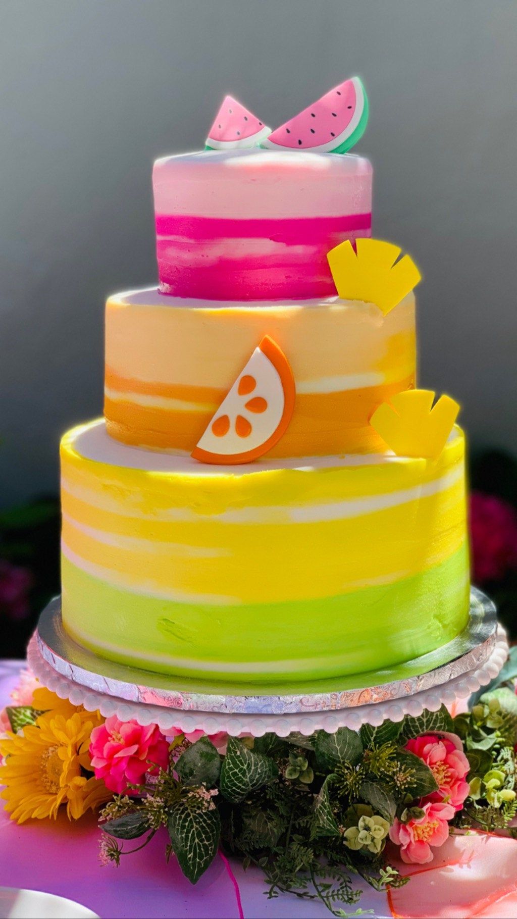 39 Tutti Frutti Birthday Cake
