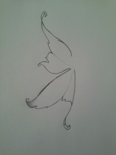 Fairy Wing By Kya Leanne Wings Drawing Fairy Wings Drawing Broken