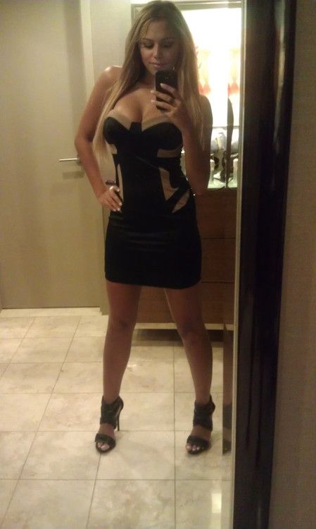 Sexy Blonde Milf In Black Dress Pic Sexy Pics Dresses
