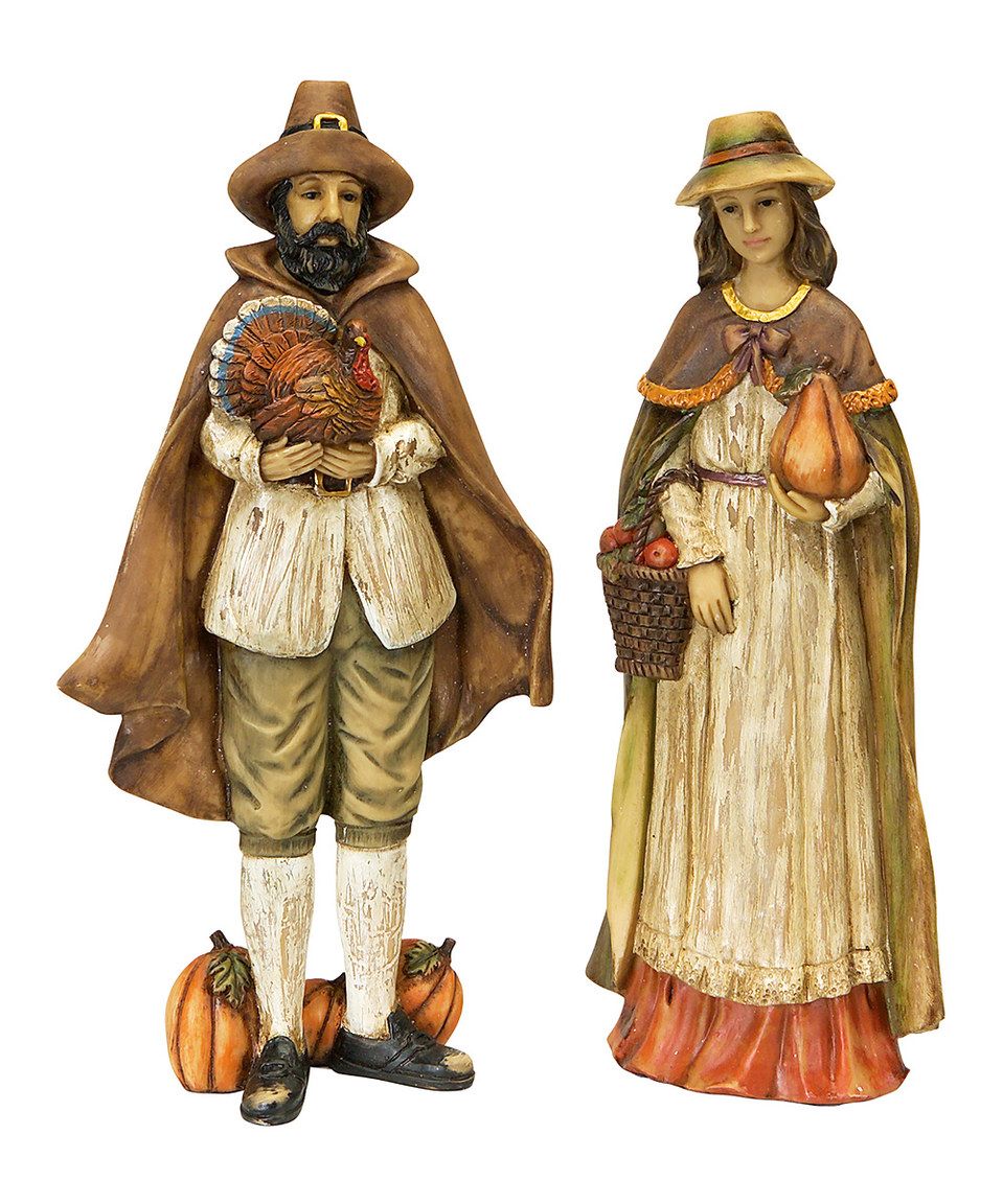 Love This Pilgrim Figurine Set By Melrose On Zulily Zulilyfinds