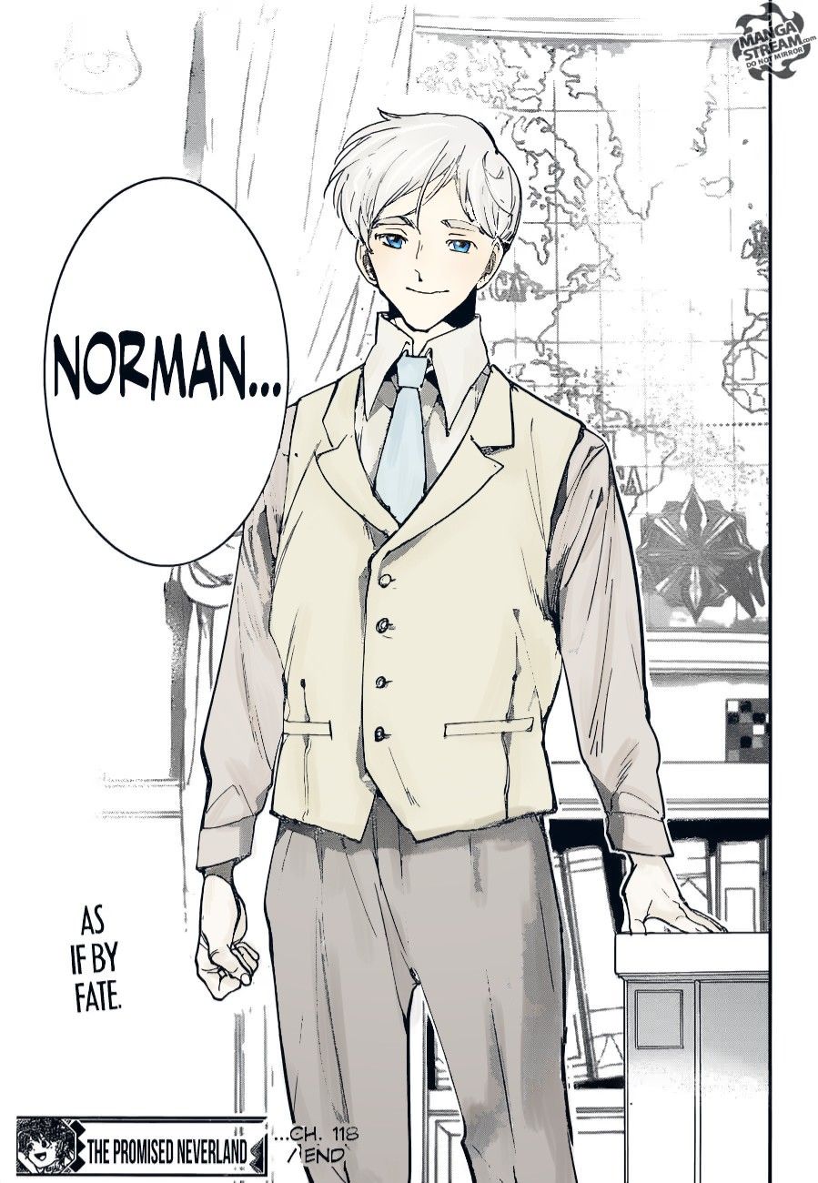 The Promised Neverland Norman Coloured Manga Panel Good Manga