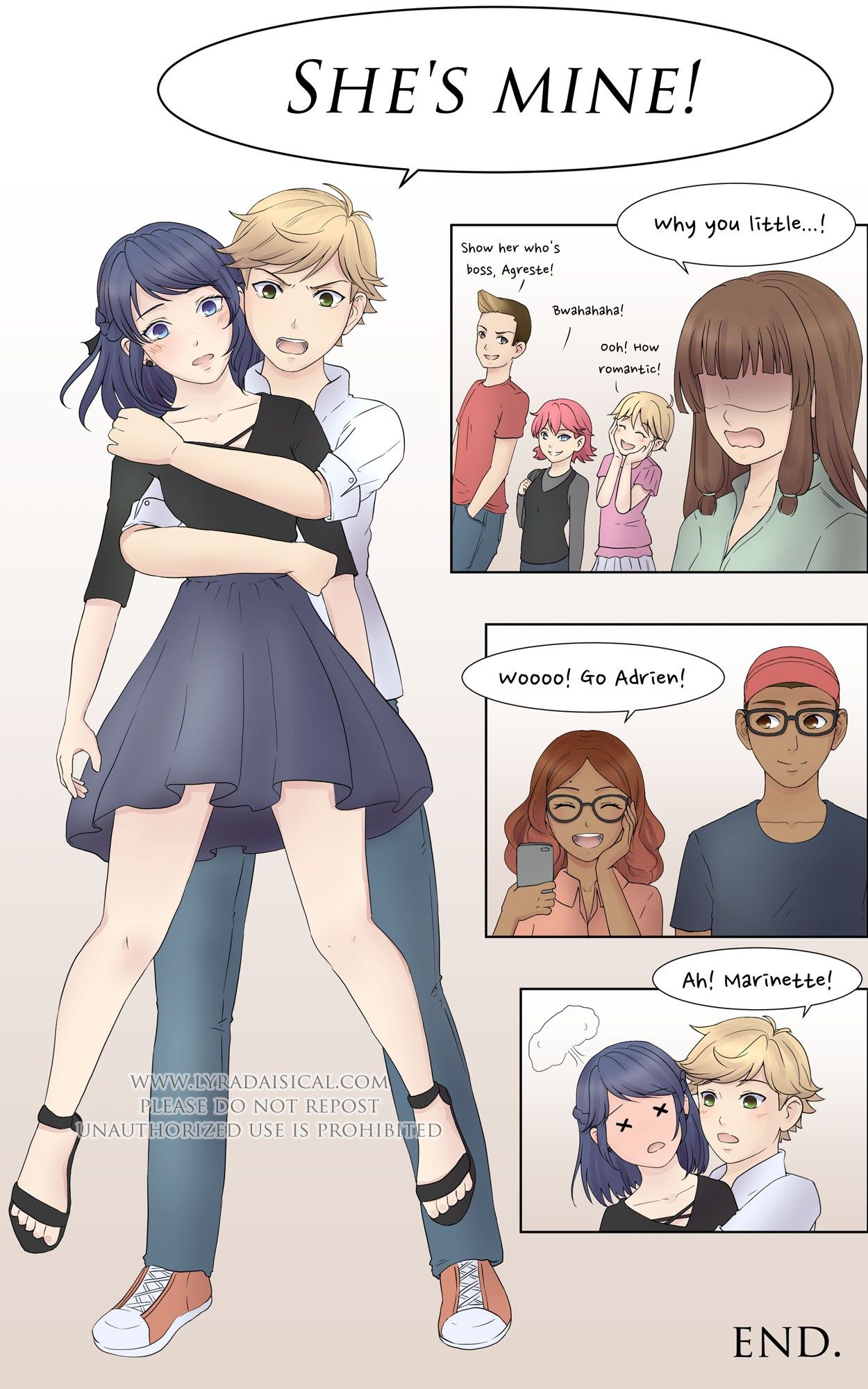 Shes Mine Was My First “long” Fan Comic For Miraculous And It Was
