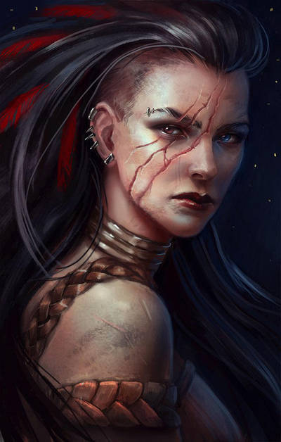 Pin By Sydney Stone On Dnd Female Humans Character Portraits