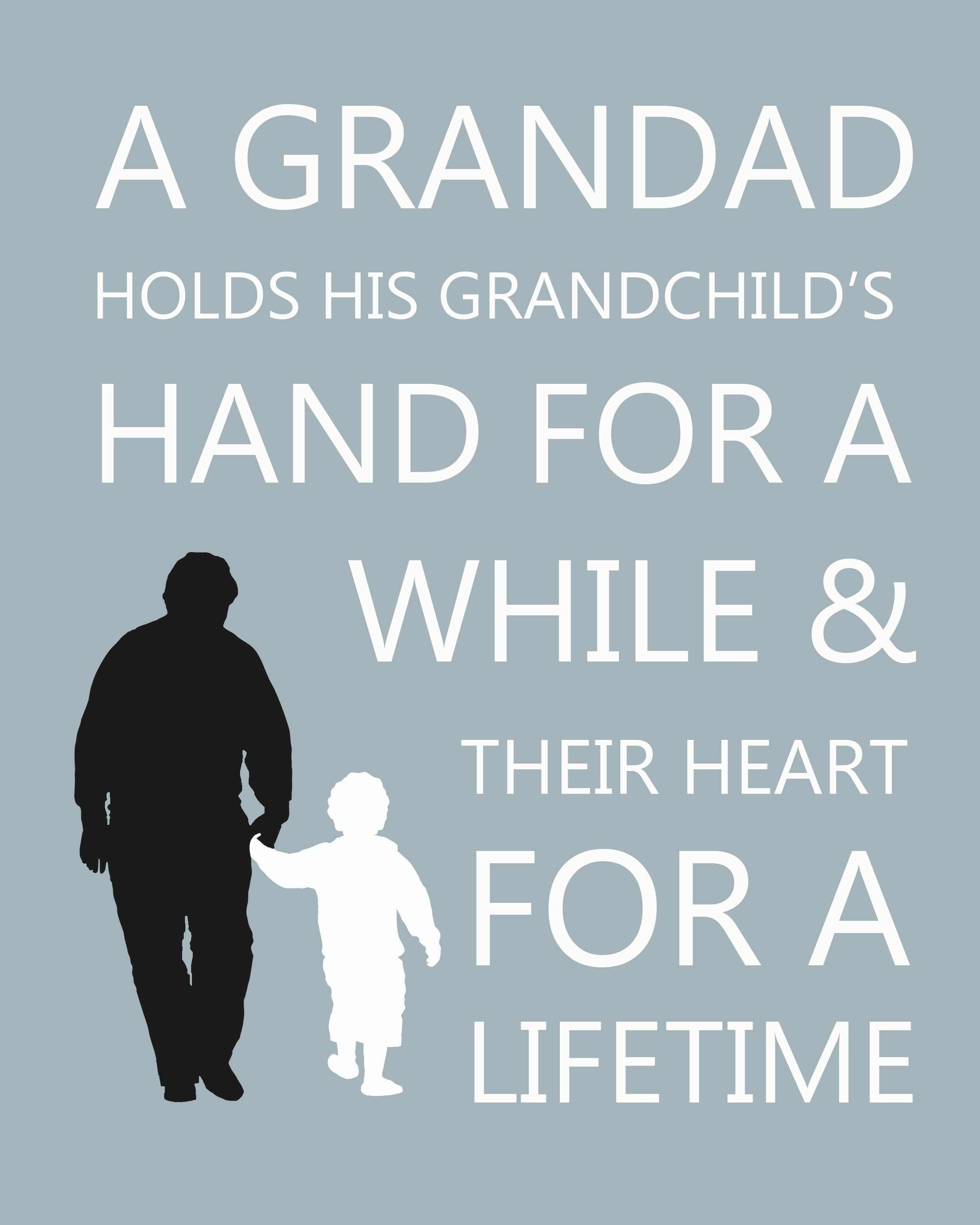 Grandpa And Granddaughter Quotes
