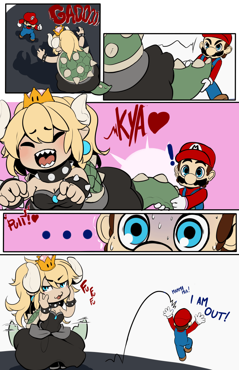 Bowsette Learns A New Trick For Mario Supercrown