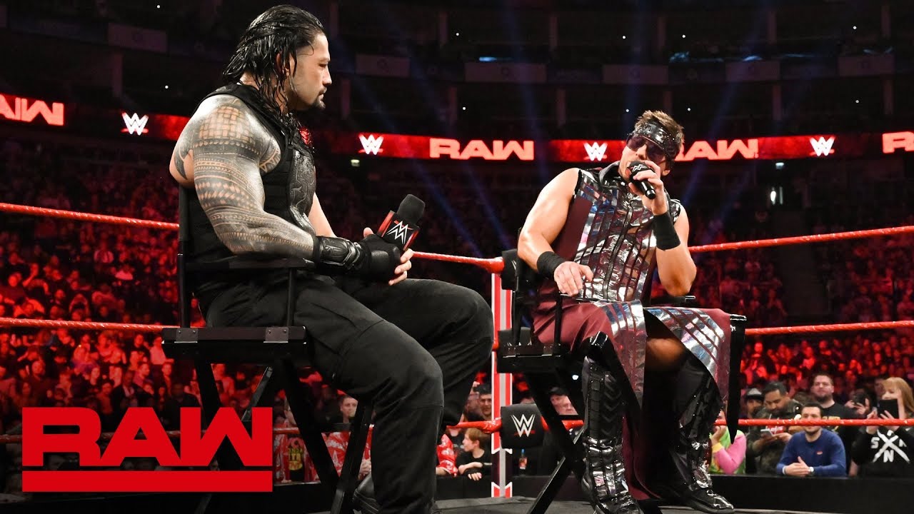 Roman Reigns Brings Out The Mizs Fire On “miz Tv” Raw