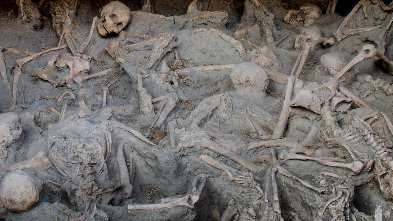 Herculaneum And The Skeletons Youtube
