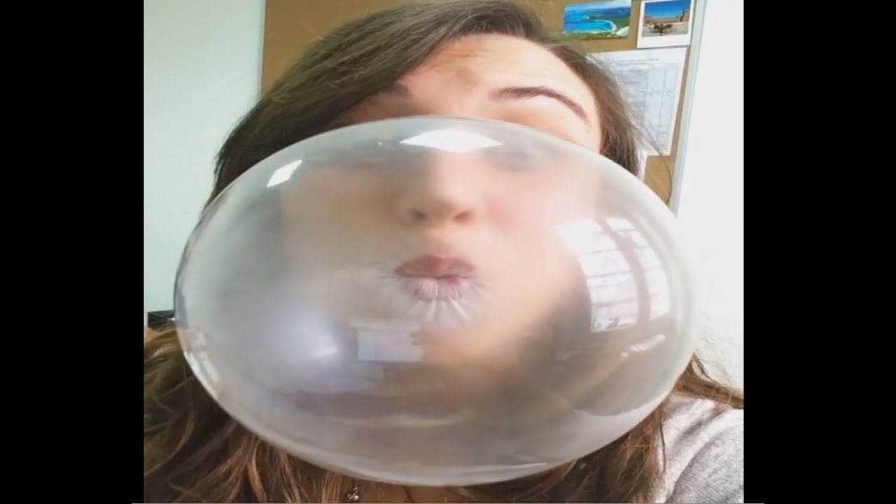 Blowing Bubble Gum Bubbles 388 Youtube