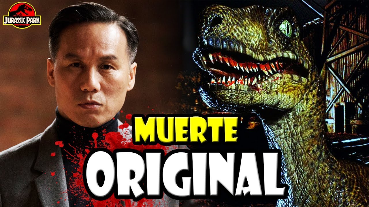 La Muerte Original Del Dr Henry Wu En Jurassic Park Youtube