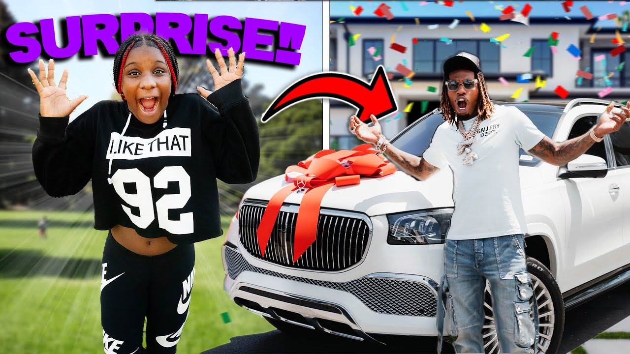 Surprising My Daughter Camari With A New Maybach Truck Youtube