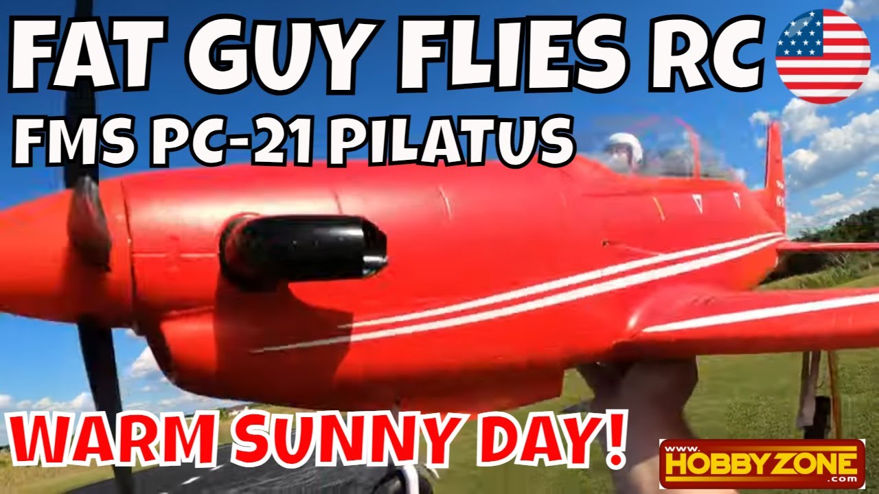 Fms Pc 21 Pilatus Warm Sunny Day Flight With My Hat Cam By Fgfrc Youtube