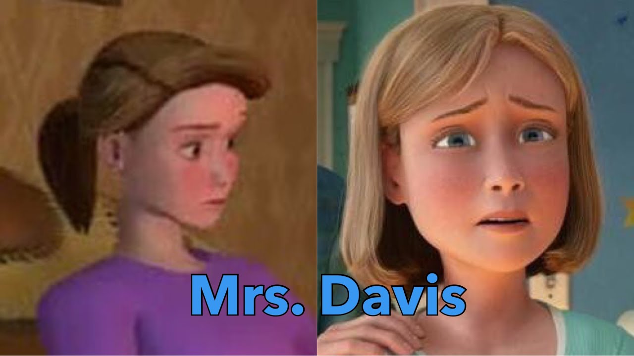Mrs Davis Movie Evolution 1995 2019 Toy Story 4 Youtube