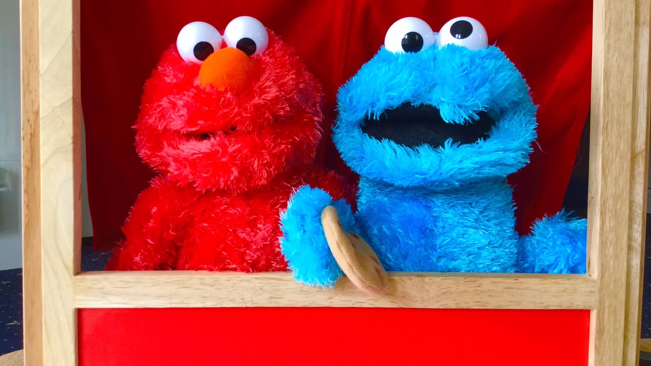 Funny Cookie Monster And Elmo Youtube