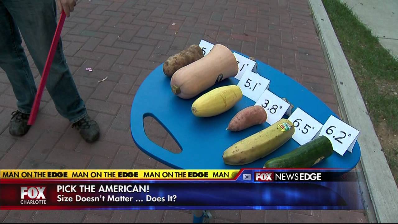 Edge On The Street Can You Guess The Average Penis Size For Usa