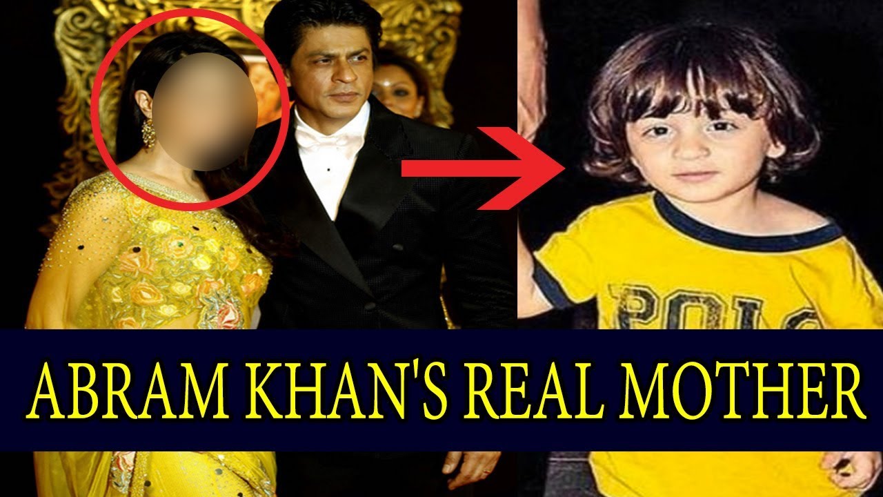 Shocking Finally Shahrukh Khans Son Abrams Real Mother
