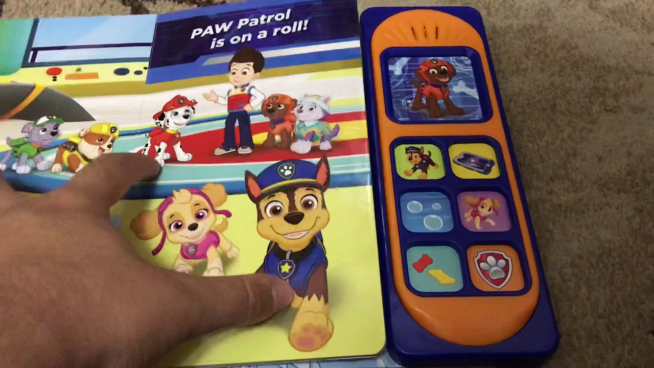 Paw Patrol Ready Set Rescue Play A Sound Book Youtube