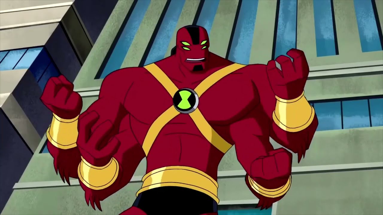 Ben 10 Ultimate Alien Four Arms Transformation Hd Youtube