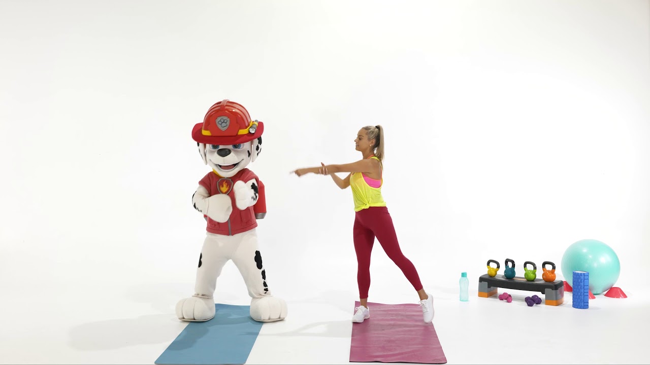 Paw Patrol Workouts With Marshall Youtube