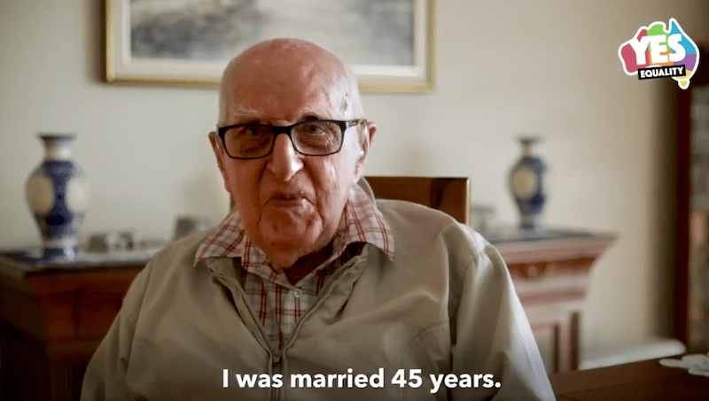 Watch 104 Year Old Grandad Sends His Gay Grandson This