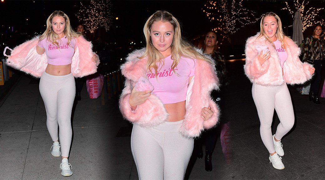 Iskra Lawrence Candids In New York Hot Celebs Home