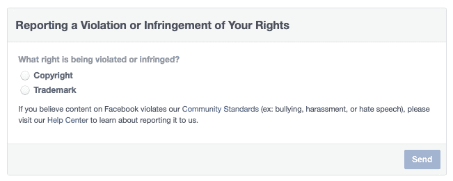 How To Use The Facebook Dmca Form Plagiarism Today