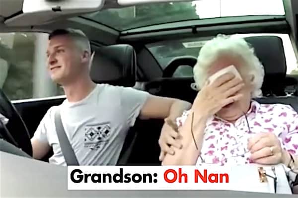 This Grandson Brought News To His Nan On Her Birthday That Shook Her