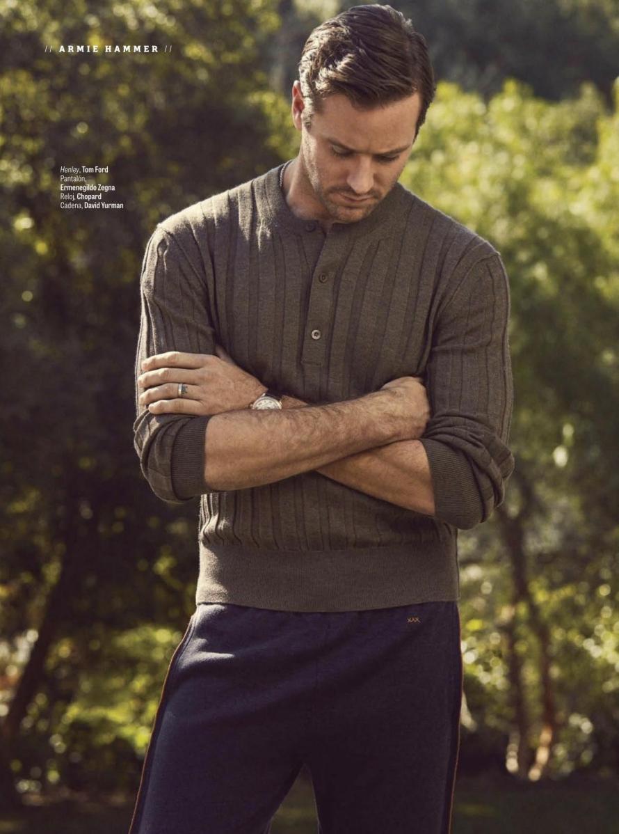 Armie Hammer For Gq Mexico March 2018 Fashionably Male