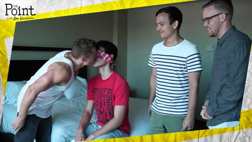 Experiment Proves Straight Guys Like Kissing Gay Guys