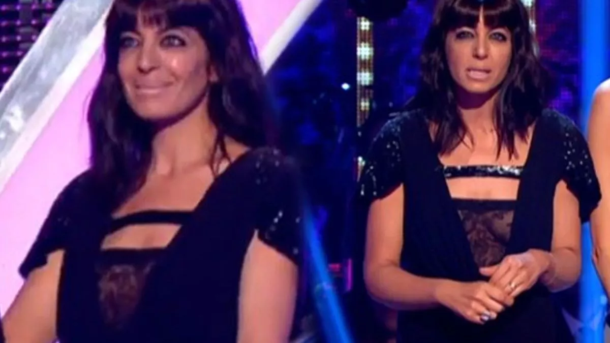 Braless Claudia Winkleman Branded Inappropriate By Strictly Fans As
