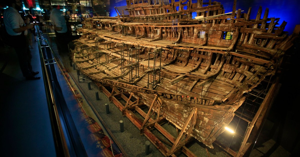 King Henry Viiis Mary Rose Has Started To Come Down On Itself