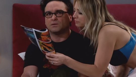 Big Bang Theorys Penny Strips Off To Seduce Leonard Metro News