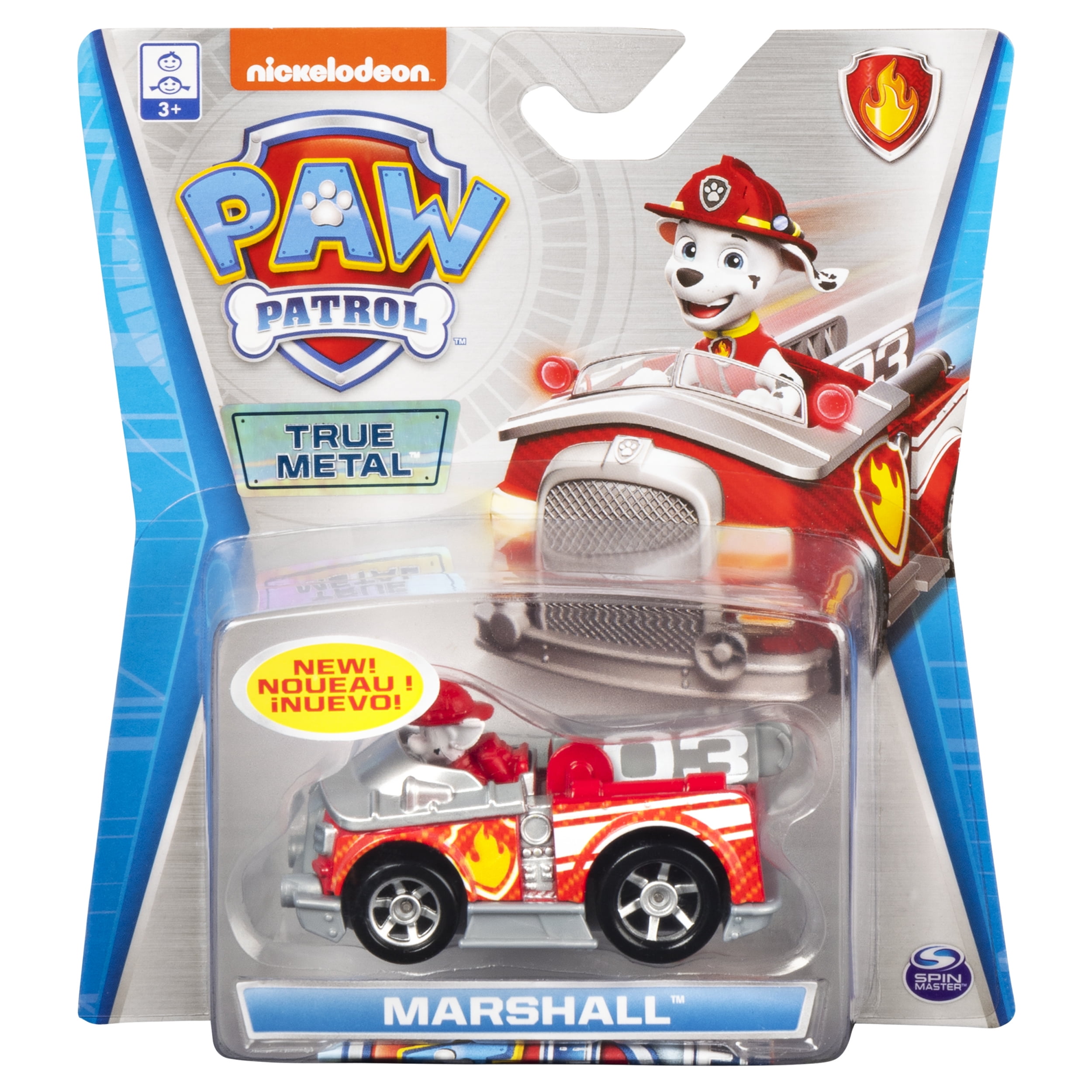 Paw Patrol True Metal Collectible Classic Series 155 Scale Marshall