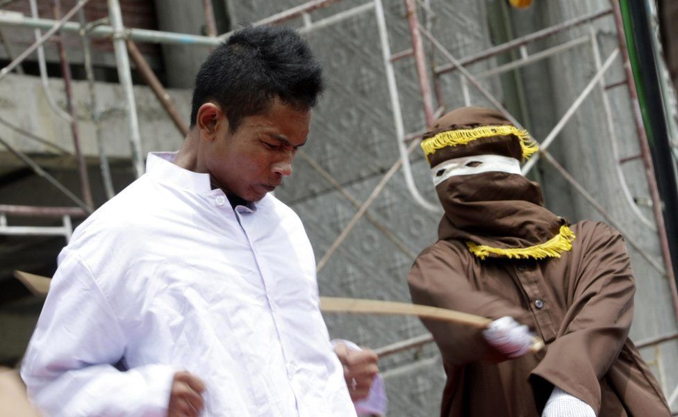 Indonesias Aceh Introduces Strict Anti Gay Law Bbc News