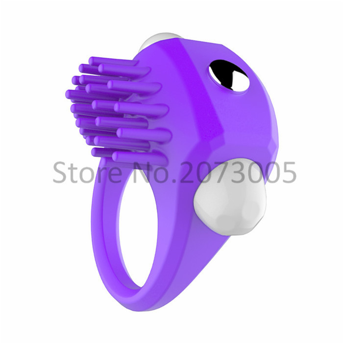 Violent Space 2 Style Vibrating Cock Ring Delay Ejaculation Penis Ring