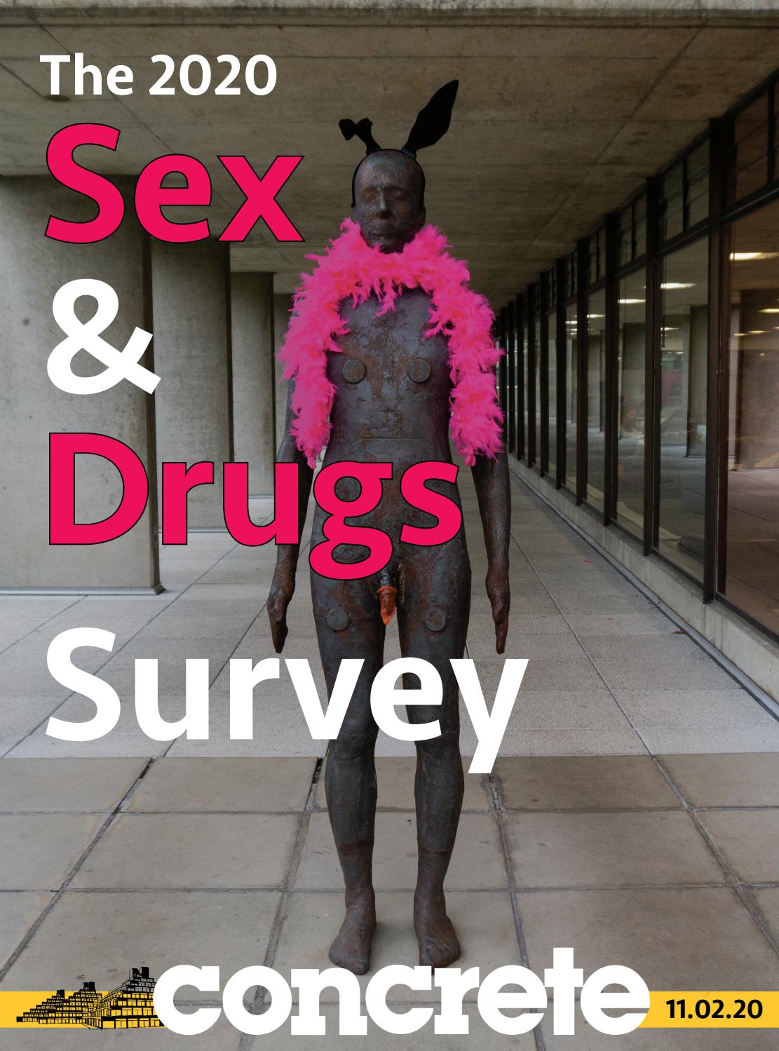 Sex And Drugs Survey 2020 By Concrete Ueas Official Student