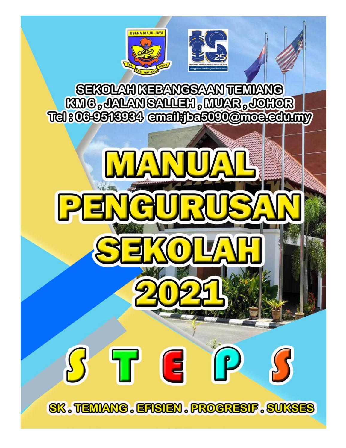 Manual Pengurusan Sekolah 2021 By Sk Temiang Issuu