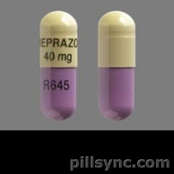 Capsule Purple Omeprazole 40 Mg R645 Images Omeprazole Omeprazole