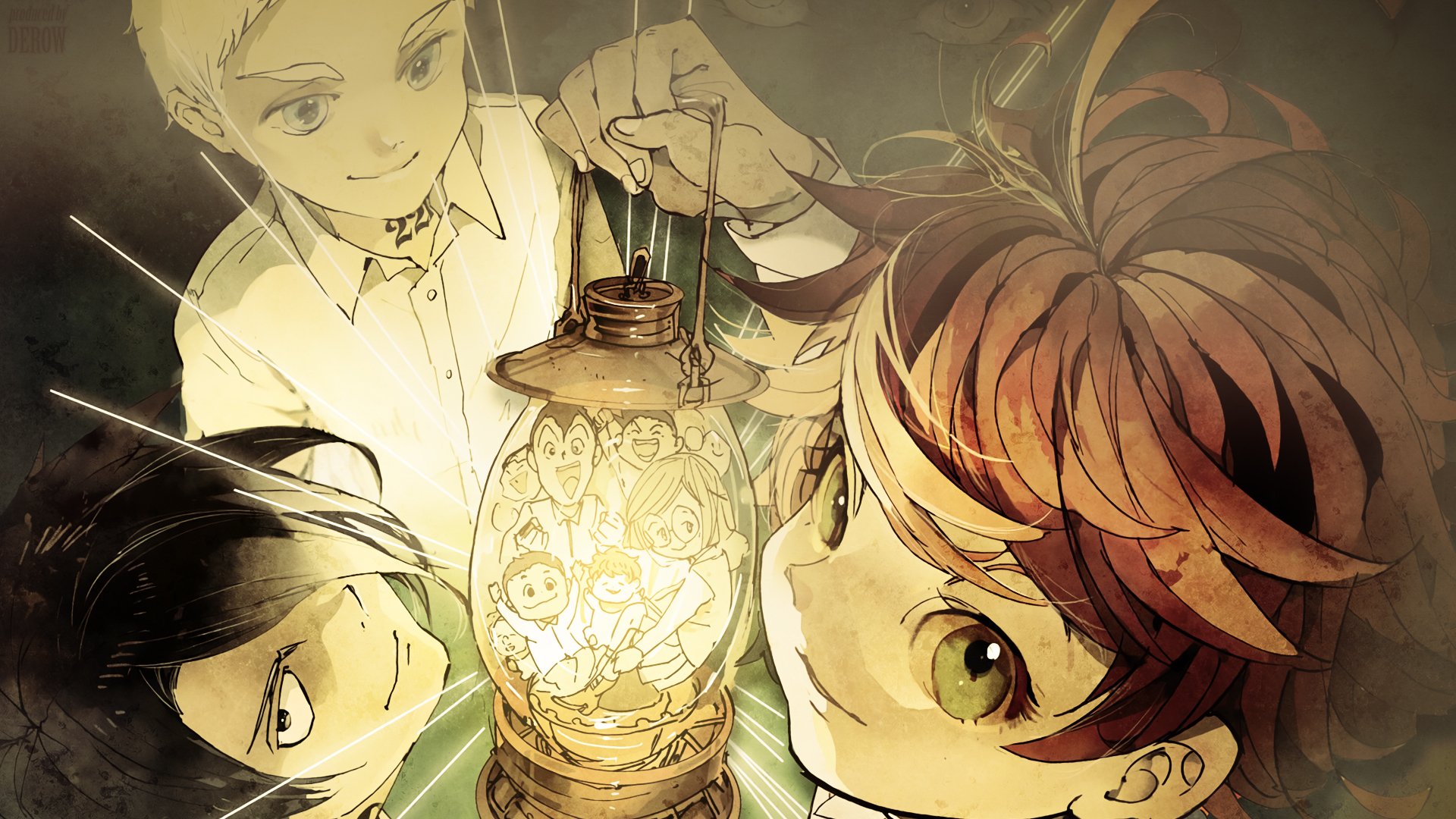 Anime The Promised Neverland Hd Wallpaper By Derowdesign