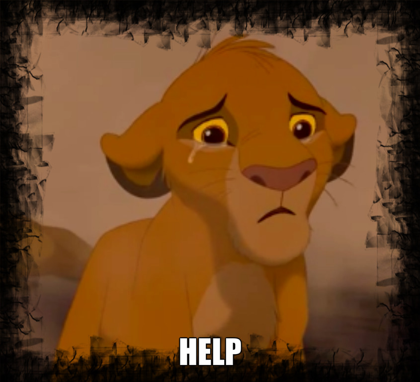 Simba Crying The Lion King Foto 38619343 Fanpop