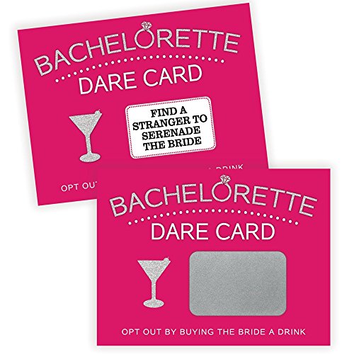 Buy Bachelorette Dare Card Party Game 20 Scratch Off Cards