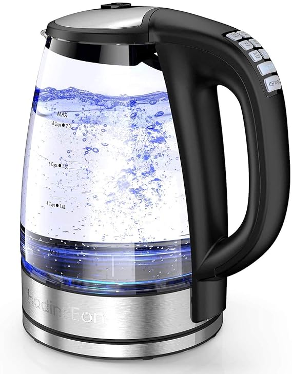 Buy Ziofy Crystal Glass Electric Kettle 18 Litre With Led Illumination