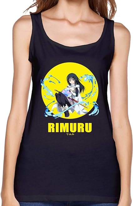 Anime 3d Pattern Womens Tank Top Sleeveless Shirts Rimuru Izawa Shizue