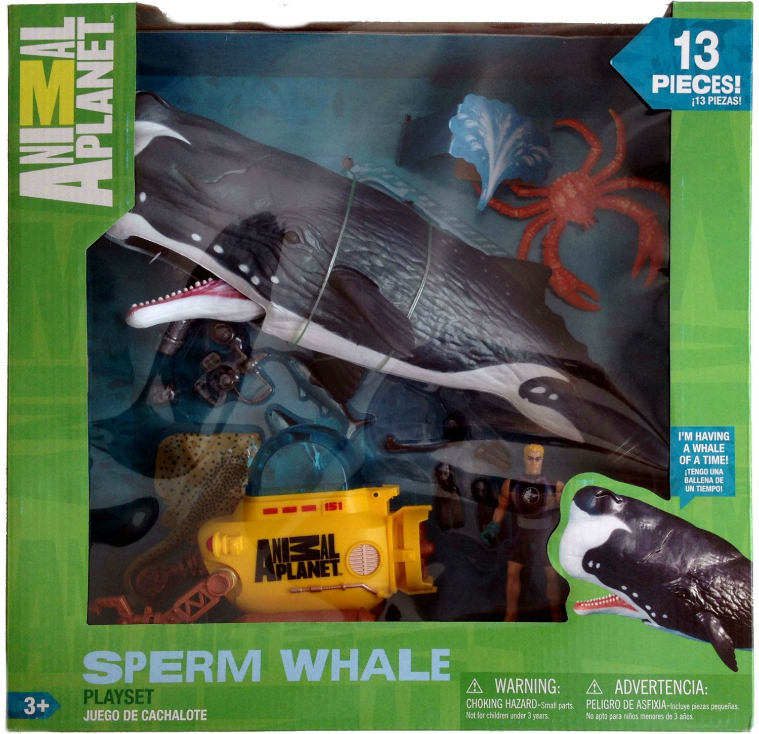 Animal Planet Sperm Whale Set Uk Toys And Games