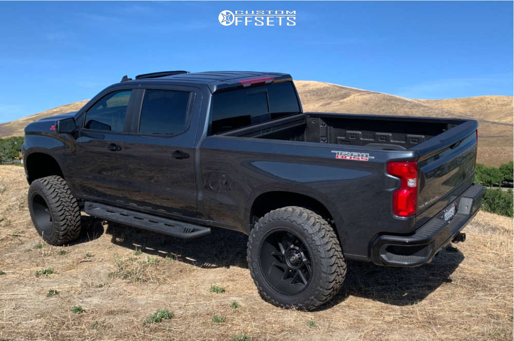 2020 Chevrolet Silverado 1500 With 22x12 51 Vision Sliver And 3713